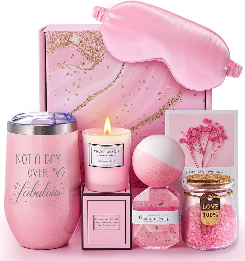 MADDIFY Unique Spa Gift Basket Set for Women - Perfect for Birthdays, Mother's Day, Valentine's Day, and Christmas - Image 1